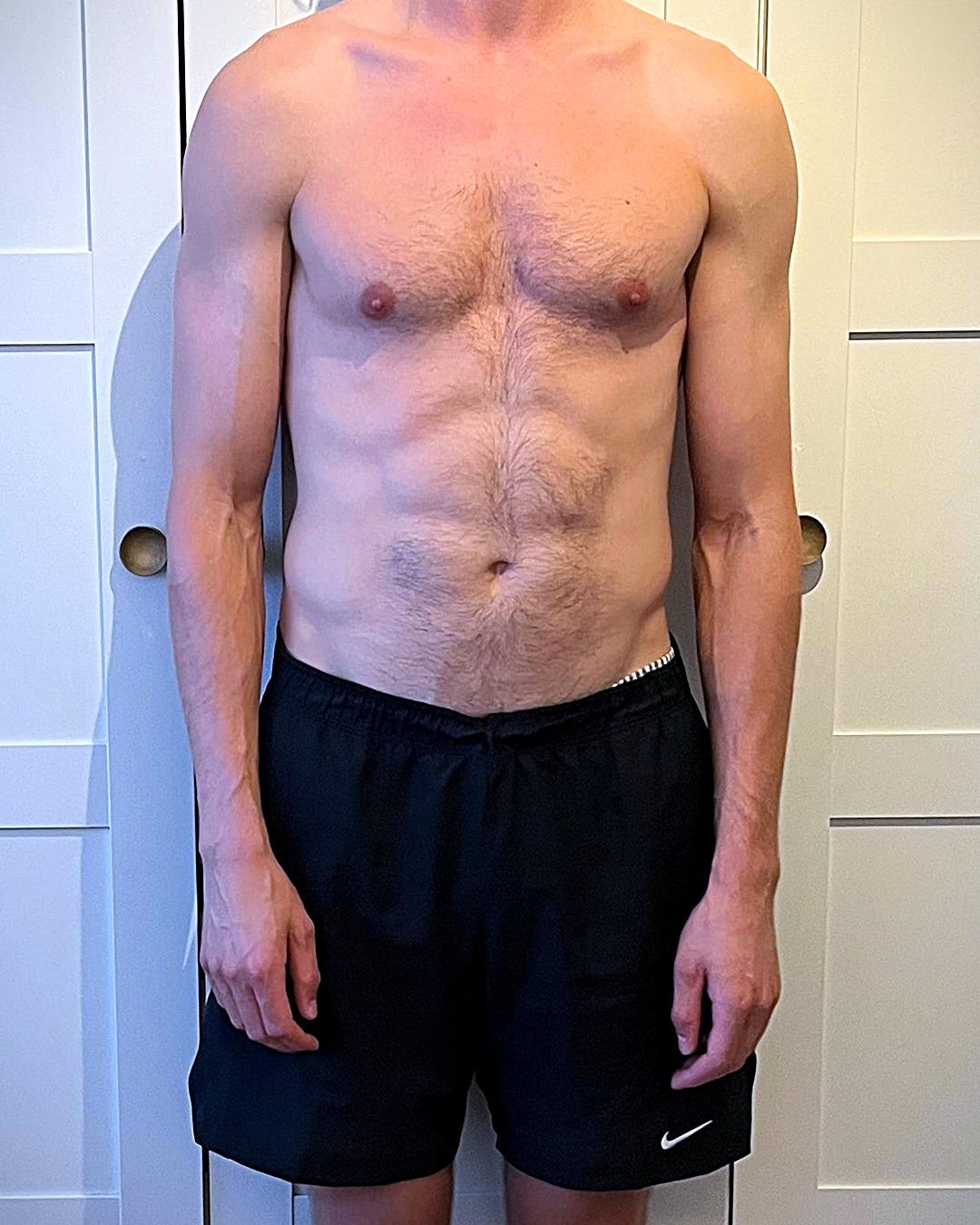 Olaf after, visibly more muscular